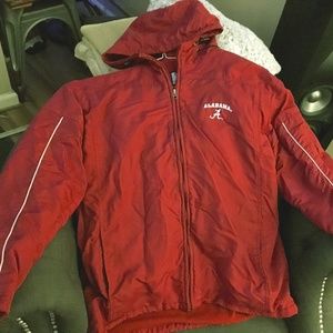 Alabama long-sleeved zip up hoodie windbreaker